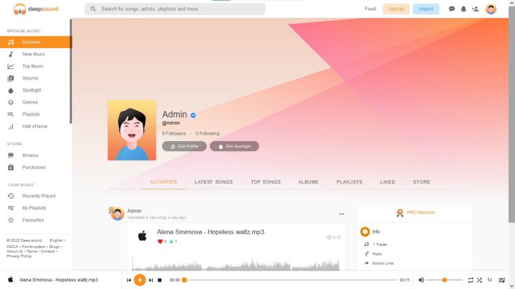 How to create an ultimate Music Sharing Platform using PHP and MySQL with source Code